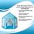 Blue Hexagon Fantasy Castle Play Tent | 53 x 47 x 55 Inches