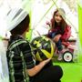 Green Hexagon Fantasy Castle Play Tent | 53 x 47 x 55 Inches