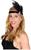 Deluxe Black Sequin Flapper Adult Costume Headband