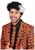 David S. Pumpkins Inspired Adult Costume Wig