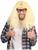 Blonde Nerd Adult Costume Wig & Glasses