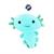 Axolotl 8 Inch Plush Collectible | Green