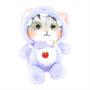 3D Lovely Cat 10 Inch Plush Collectible | Purple