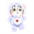 3D Lovely Cat 10 Inch Plush Collectible | Purple