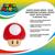 Super Mario Bros. Toad Mushroom Figural Mood Light with Sound | 5 Inches Tall