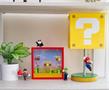 Super Mario Bros. Question Block with Mario Lamp
