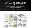 Friends TV Show Fridge Magnets | Set of 25