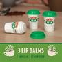 Friends Central Perk Lip Balm 3-Pack | 1 Strawberry | 2 Vanilla
