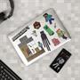 Minecraft Gadgets Decal Stickers | 4 Sheets