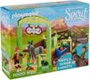 Playmobil 70120 Spirit Riding Free Snips & SeÃ±or Carrots with Horse Stall Playset
