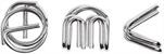 The Einstein Collection E=Mc2 Metal Brain Teaser Puzzle Set | 3 Pieces