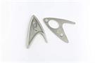 Star Trek Starfleet Engineering Division Badge Replica With Magentic Clasp