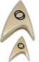 Star Trek Discovery Enterprise Science Badge and Pin Set