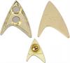 Star Trek Discovery Enterprise Science Badge and Pin Set