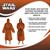 Star Wars Jedi Master Men's Hooded Bathrobe