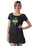 Star Trek Resistance is Futile Glow Ladies Sleep Shirt | Black