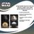 Star Wars Death Star 3D Touch Lamp | LED Lamp With Printed Shade | 14 Inches