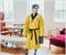 Star Trek: The Original Series Waffle-Weave Cotton Adult Bathrobe | Gold Command
