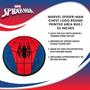 Marvel Spider-Man Chest Logo Round Printed Area Rug | 52 Inches