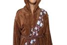 Star Wars Chewbacca Hooded Bathrobe for Adults | One Size Fits Most