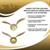 Harry Potter Golden Snitch Replica Resin Desk Clock | 9 x 18 Inches