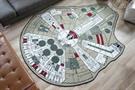 Star Wars Millennium Falcon Large Area Rug | 79 x 104 Inches
