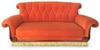 Friends Central Perk Coffee Shop 3-Seater Couch Replica | 90 x 41 x 43 Inches