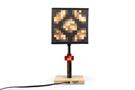 Minecraft Glowstone 14 Inch Corded Desk LED Bedside Night Light Lamp for Gamers