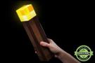 Minecraft Torch Light | 12 Inch LED Night Lamp and Play Light with USB Charge