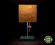 Minecraft Grass Block Desk Lamp With Pickaxe 3D Puller | 14 Inches Tall