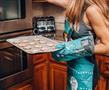 The Nightmare Before Christmas Jack and Sally Oven Mitt Glove