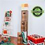 Minecraft Brownstone Torch Standing Floor Lamp and Storage Unit | 5 Feet Tall