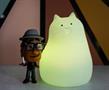 Disney Pixar Soul Mr. Mittens Figural Color-Changing Mood Light | 6 Inches Tall