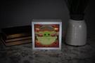 Star Wars: The Mandalorian, The Child 3D Mini Shadow Light Box | 6 x 6 Inches