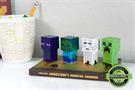 Minecraft Mini Mob 4-Piece Figure Mood Light Set | Battery Operated