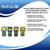 HALO Green Master Chief Evolved Mini Figural Mood Lights | Set of 4