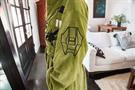 Halo Infinite Master Chief Hooded Bathrobe for Adults | One Size Fits Most