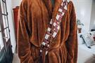 Star Wars Chewbacca Hooded Bathrobe For Adults | Big And Tall XXL