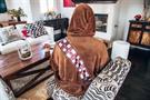 Star Wars Chewbacca Hooded Bathrobe For Adults | Big And Tall XXL
