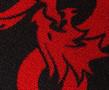 Dungeons & Dragons Red D20 Dice Printed Area Rug | 52 x 45 Inches