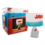 JAWS Classic Movie Poster Desk Lamp With Shark Figural Sculpt | 13 Inches Tall