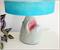 JAWS Classic Movie Poster Desk Lamp With Shark Figural Sculpt | 13 Inches Tall