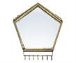 Harry Potter Wand Wall Mirror with Jewelry Hooks Storage Rack