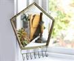 Harry Potter Wand Wall Mirror with Jewelry Hooks Storage Rack