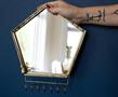 Harry Potter Wand Wall Mirror with Jewelry Hooks Storage Rack