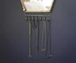 Harry Potter Wand Wall Mirror with Jewelry Hooks Storage Rack
