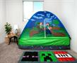 Minecraft Indoor Bed Tent Pop-Up Fort
