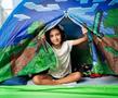 Minecraft Indoor Bed Tent Pop-Up Fort
