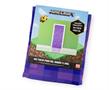 Minecraft Purple Nether Portal Gateway Fabric Door Cling | 34 x 82 Inches