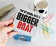 JAWS Logo Tin Storage Box Cube Organizer with Lid | 4 Inches
